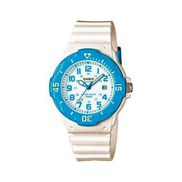 Casio LRW-200H-2BVDF Women's Diver Watch, Blue and White - View 1