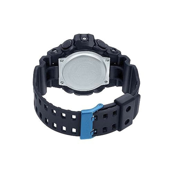 Casio G-Shock GA-710B-1A2DR Black & Blue Analog-Digital Watch - View 2