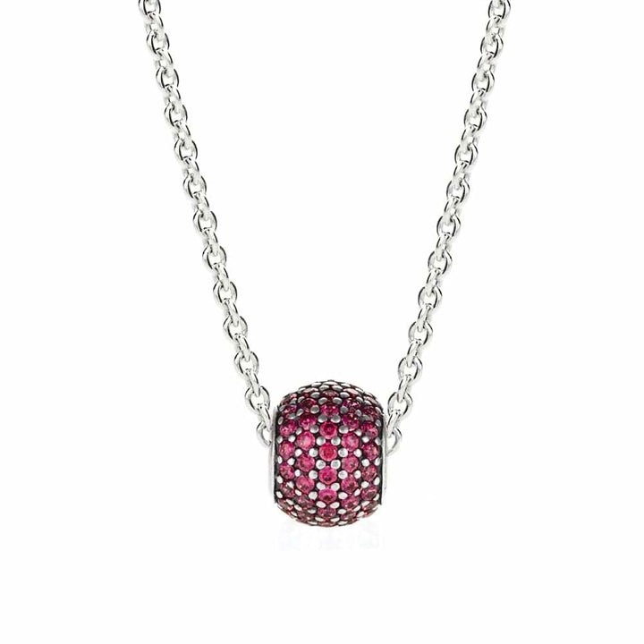 Pandora Red Pave Ball Charm 791051CZR - View 3