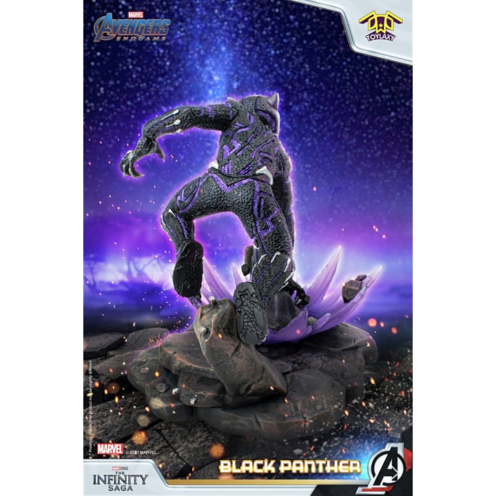 Toylaxy Marvel Avengers Endgame Black Panther Collectible Figure - View 3