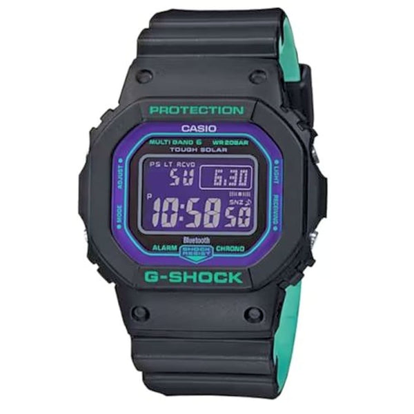 Casio Digital GW-B5600BL-1DR 5600 Series Bluetooth Watch - View 1