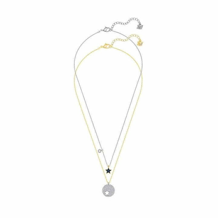 Swarovski Crystal Wishes Blue Star Pendant Set 5253997 - View 2