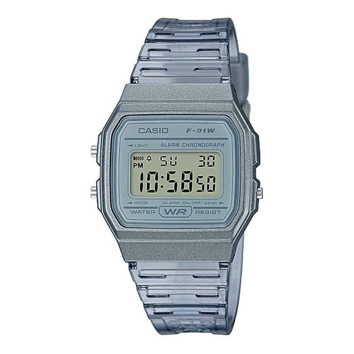 Casio POP F-91WS-8 Grey Digital Watch - View 1