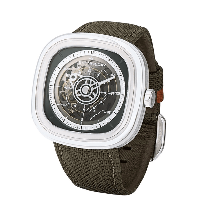 SEVENFRIDAY T-Series T2/01 Transparent Green Watch - View 2