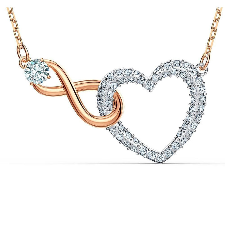 Swarovski Infinity Heart Necklace - A Symbol of Everlasting Love (5518865) - View 1