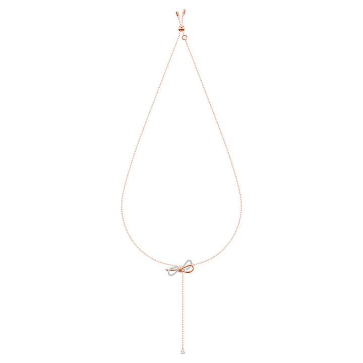 Swarovski Lifelong Bow Y Necklace - Romantic & Modern #5447082 - View 2