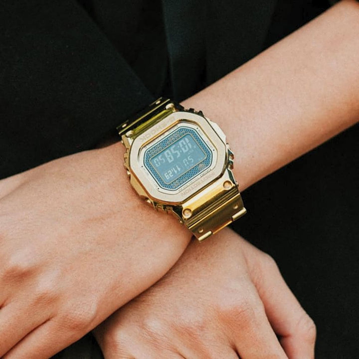 Casio G-Shock GMW-B5000GD-9JR Mobile Link Tough Solar Watch - View 4