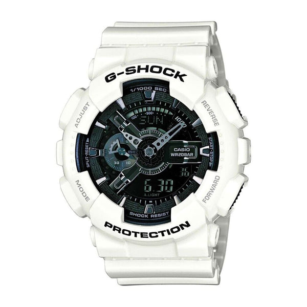 Casio G-Shock GA110GW-7A White & Gold Accents - View 1