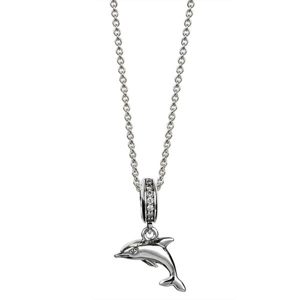 Pandora Dolphin Dangle Charm 791541CZ - View 1