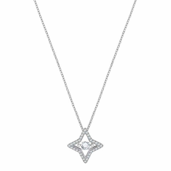 Swarovski Sparkling Dance Star Pendant - Rhodium 5349654 - View 1
