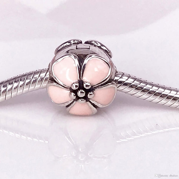 Pandora Pink Cherry Blossom Clip 791041EN40 - View 3