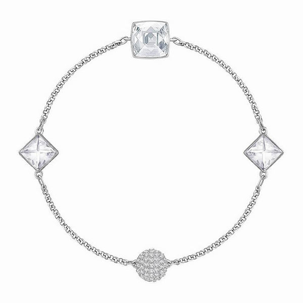 Swarovski Remix White Crystal Cabochon Bracelet 5365757 - View 1