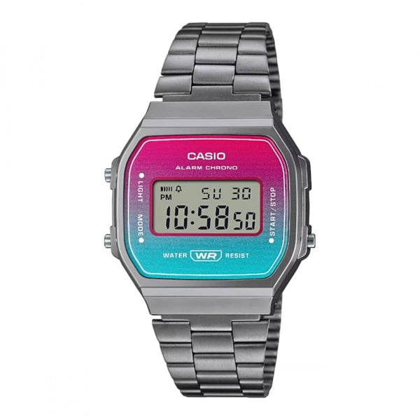 Casio Vintage A168WERB-2ADF Retro Multicolor Digital Watch - View 1