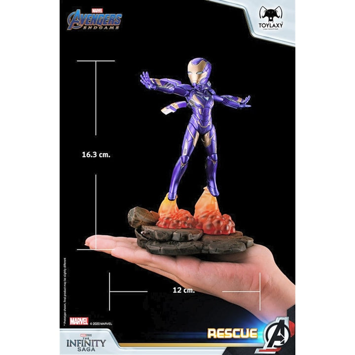 Toylaxy Avengers Endgame Pepper Potts Rescue Armor Collectible Figure - View 8