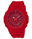 Casio G-Shock GA-2100-4AER Red Resin Unisex Watch