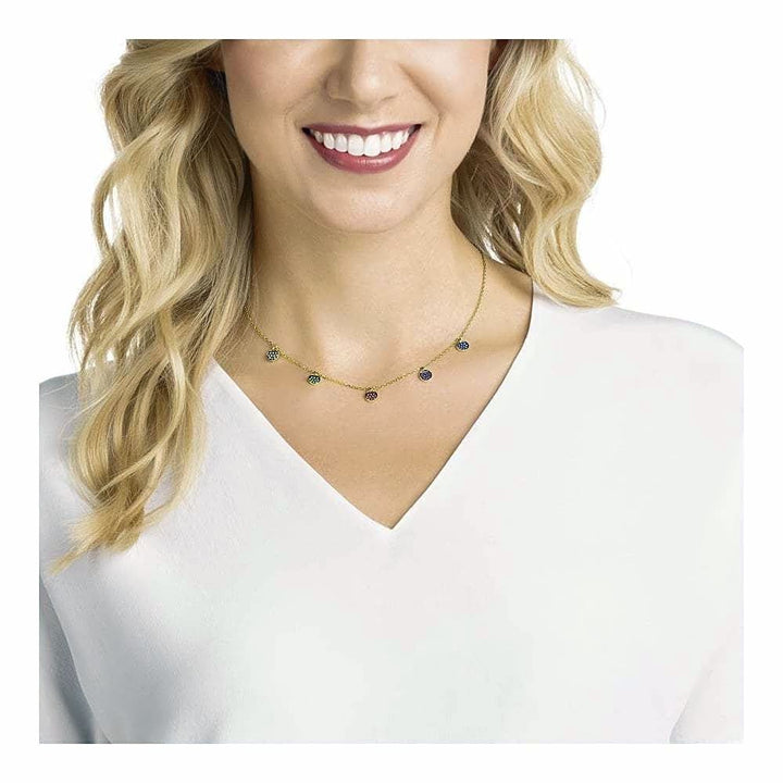 Swarovski Ginger Gold-Tone Choker Necklace 5392917 - View 3