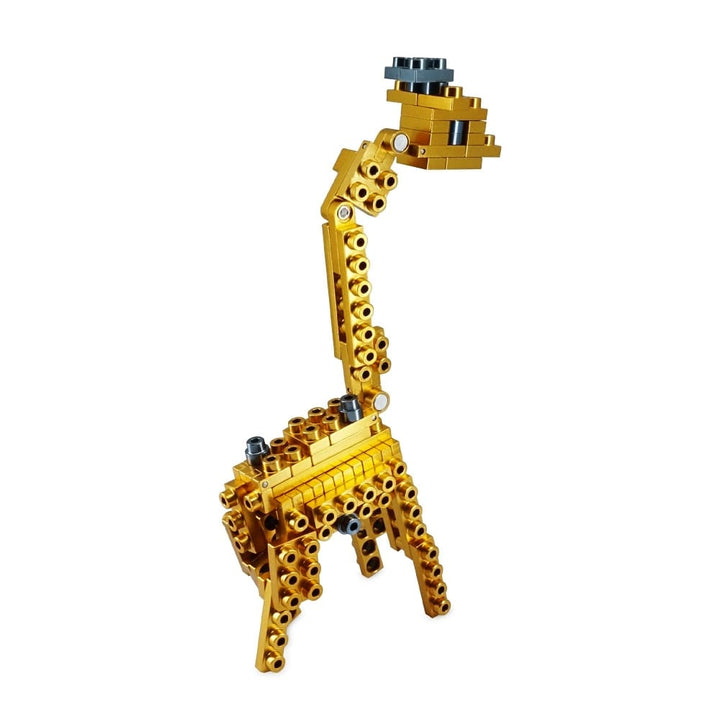 Metomics Block Metomics 92000801 Giraffe Building Block Set, Collectible Toy, Gold ...