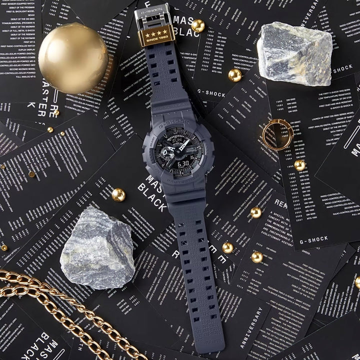 Casio G-Shock GA-114RE-1AER 40th Anniversary Remastered Black - View 5