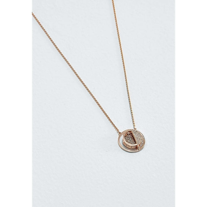 Swarovski Hillock Pendant: Rose Gold Radiance (Model 5351082) - View 2