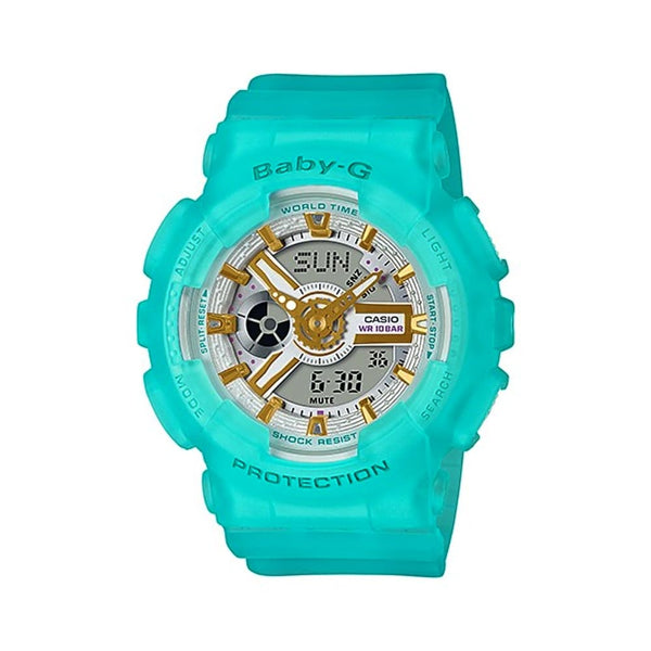 Casio Baby-G BA-110SC-2AER: Your Stylish Blue Analog-Digital Watch - View 1