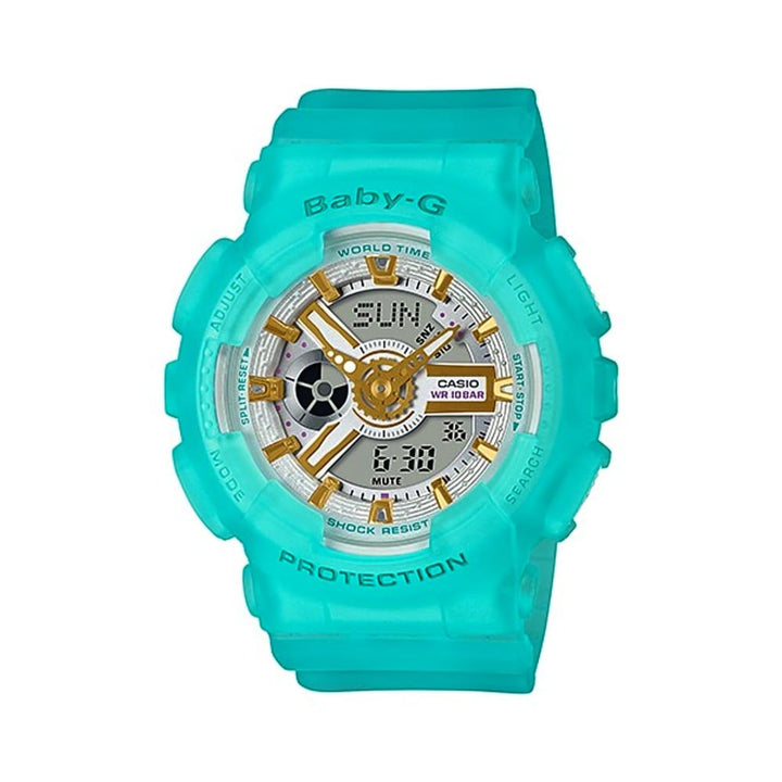Casio Baby-G BA-110SC-2AER: Your Stylish Blue Analog-Digital Watch - View 1