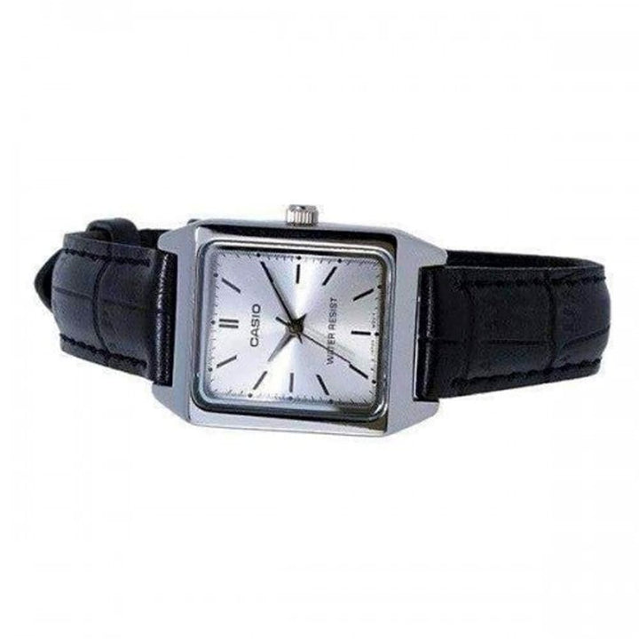 Casio Women's LTP-V007L-7E1UDF Leather Strap Quartz Watch - View 5