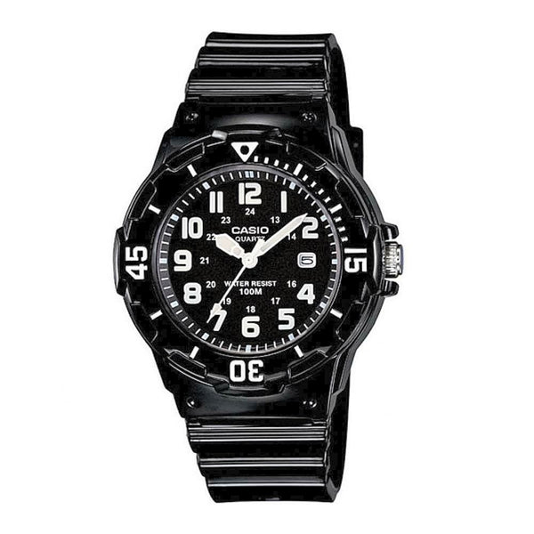 Casio LRW-200H-1BVDF Women's Analog Watch with Black Resin Band - View 1