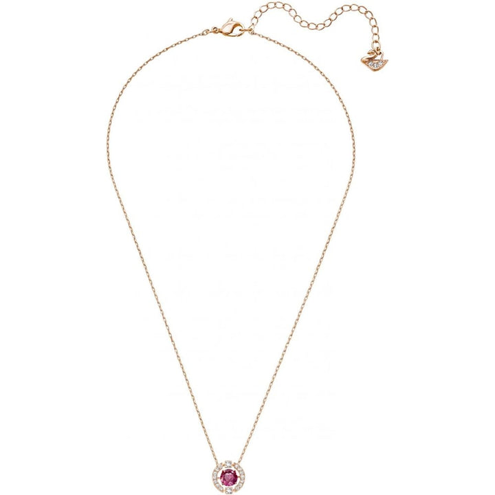 Swarovski Sparkling Dance Red Crystal Necklace 5279421 - View 3
