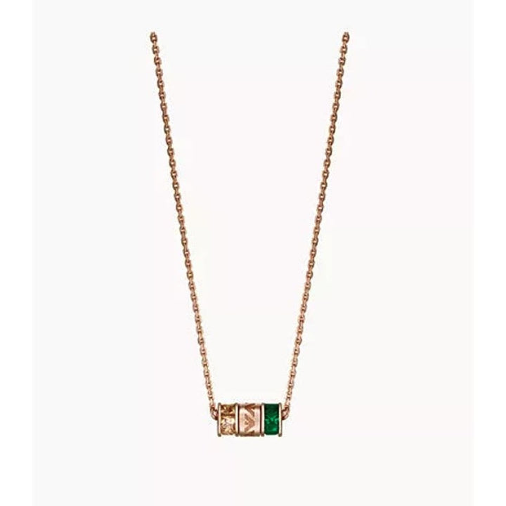 Emporio Armani EG3577221 Rose Gold Necklace - View 1