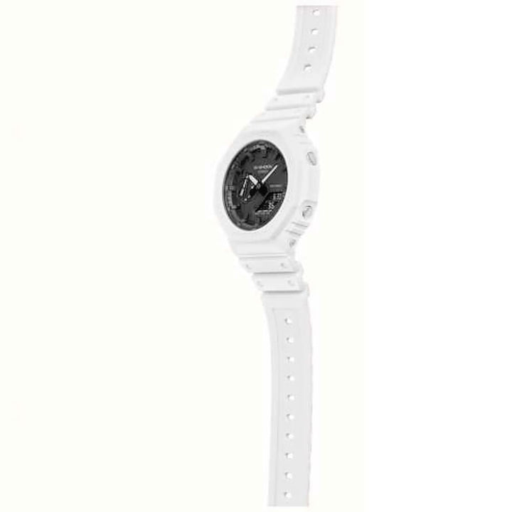 Casio G-Shock GA-2100-7AER Analog-Digital White Resin Watch - View 4