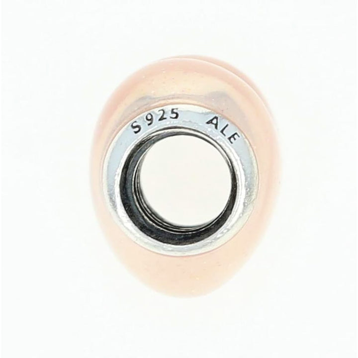 Pandora Glittering Heart Charm 791886EN113 - Pink Glitter - View 3