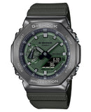 Casio G-Shock GM-2100B-3AER Green Metal Covered Watch