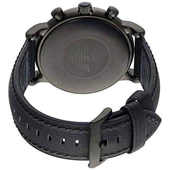 Armani AR1970 Men's Black Dial Stainless Steel Watch - View 2