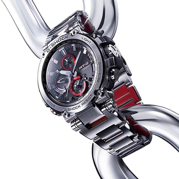 Casio G-Shock MTG-B1000D-1ADR Premium Silver Analog Timepiece - View 2