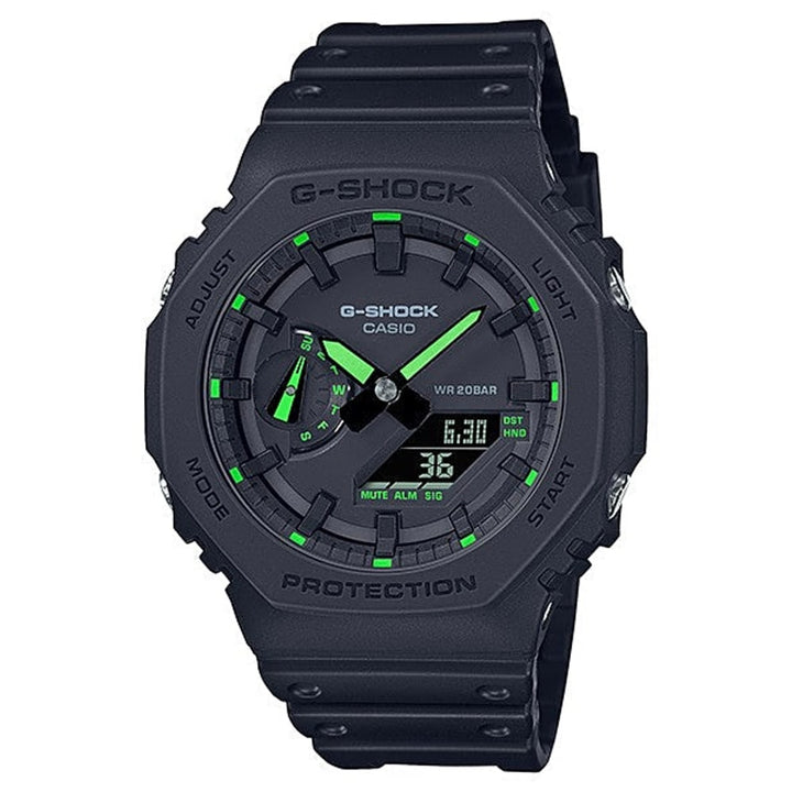 Casio G-Shock GA2100-1A3ER Carbon Core Guard Watch - View 1
