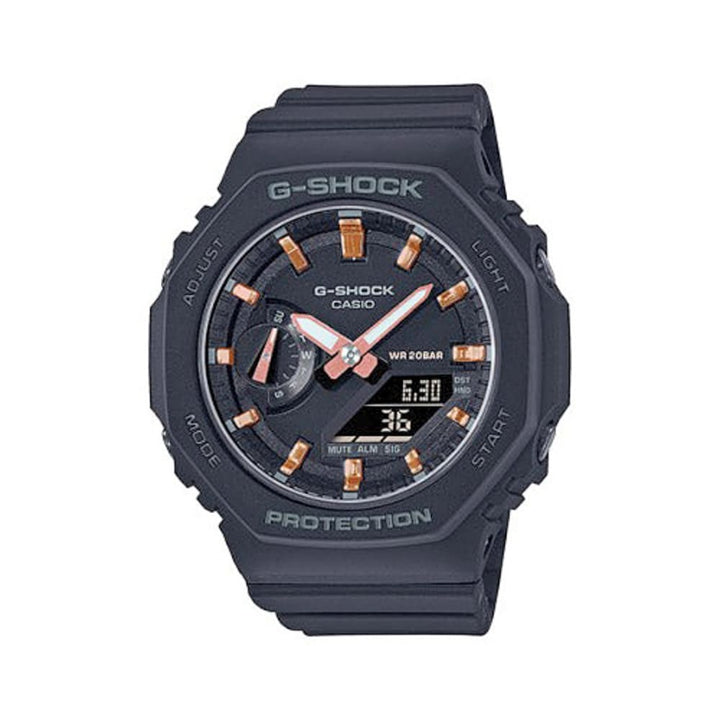 Casio G-Shock GMA-S2100-1AER: Sleek Black Timepiece - View 1