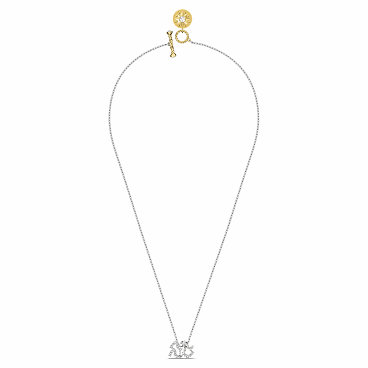 Swarovski Aquarius Zodiac II Pendant - White 5561421 - View 3