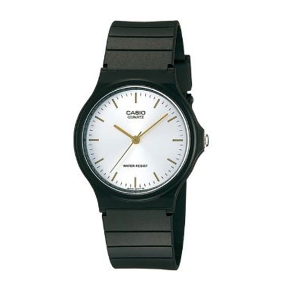 Casio MQ-24-7E2LDF Classic Black & White Resin Watch - View 1