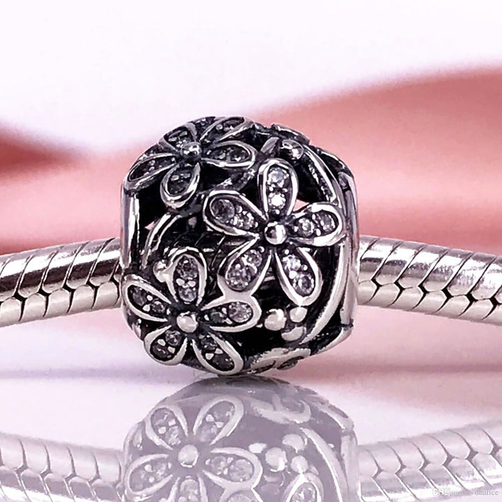 Pandora Dazzling Daisy Meadow Charm 791492CZ - View 3