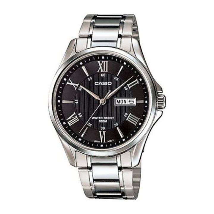 Casio MTP-1384D-1AVDF Classic Stainless Steel Watch - View 1
