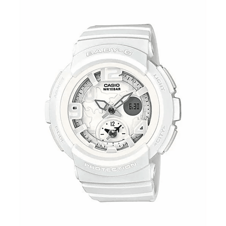 Casio Baby-G BGA-190BC-7BDR World Traveler White Watch - View 1