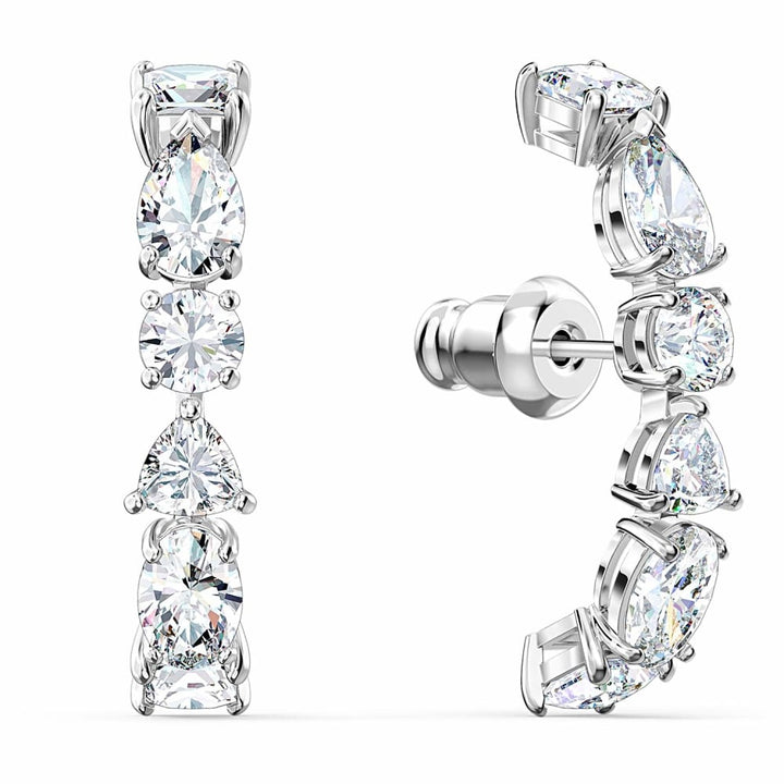 Swarovski Tennis Deluxe Mixed Earrings, 5563322 - View 2