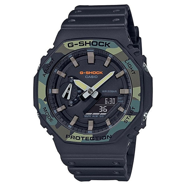 Casio G-Shock GA-2100SU-1AER Analog-Digital Carbon Core Watch - View 1