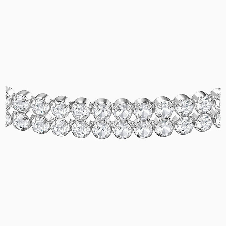 Swarovski Subtle Bracelet - White #5221397: Elevate Your Sparkle - View 2