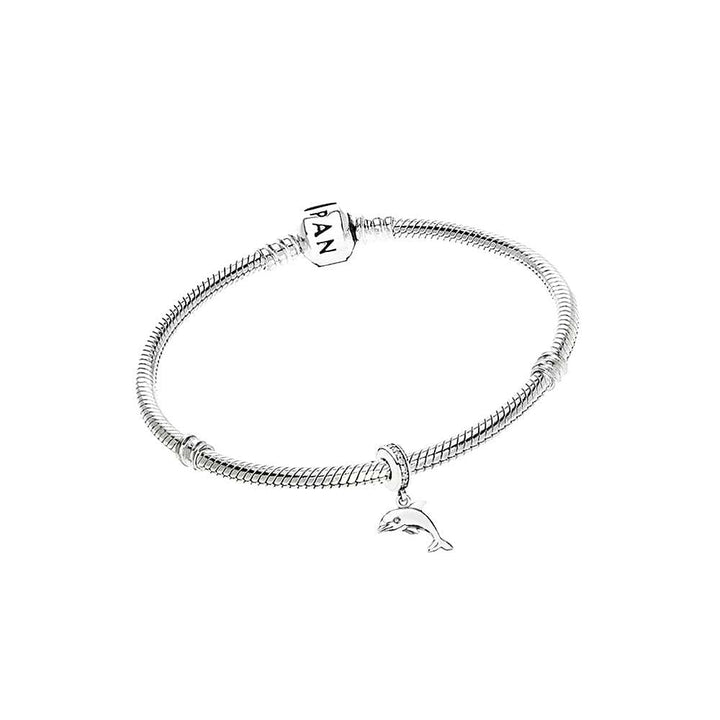 Pandora Dolphin Dangle Charm 791541CZ - View 2