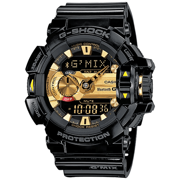 Casio G-Shock GBA-400-1A9DR Black Bluetooth Smartwatch - View 1