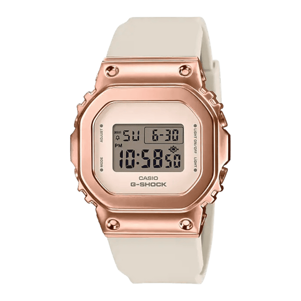 Casio G-Shock GM-S5600PG-4DR Pink Gold Digital Watch for Women - View 1