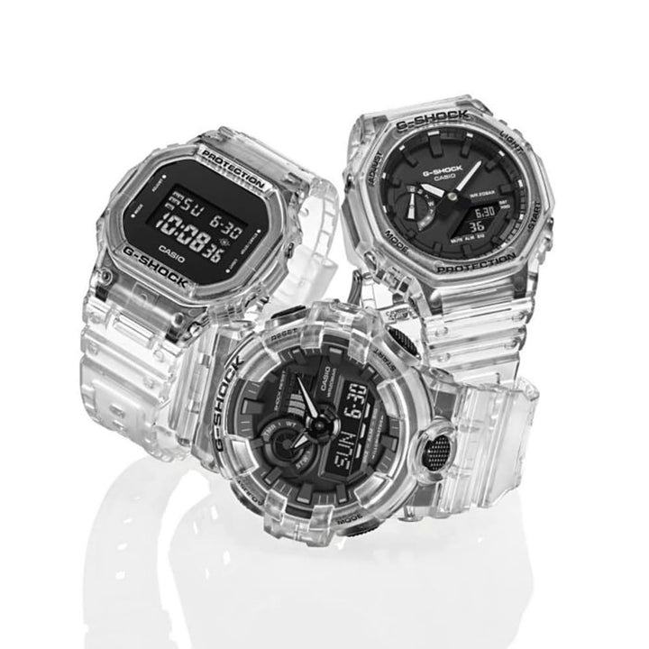 Casio G-Shock GA-700SKE-7AJ Transparent Resin Watch - View 8