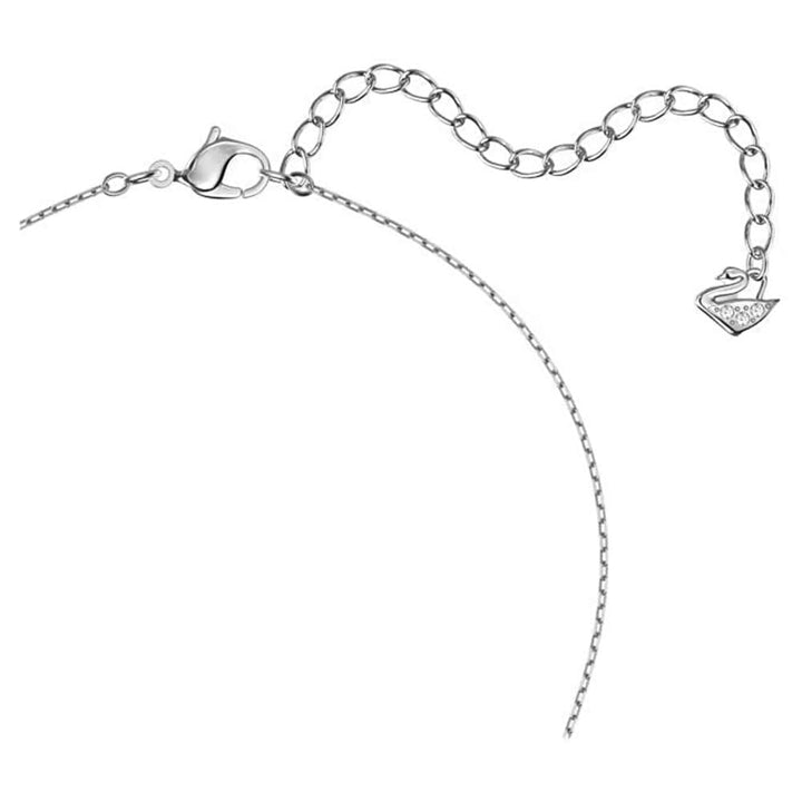 Swarovski Magic Snowflake Pendant, Rhodium Plated - View 3