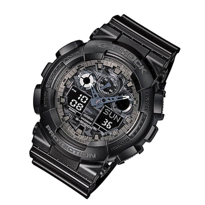 Casio G-Shock GA-100CF-1ADR Camouflage Analog-Digital Watch - View 2